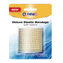 Deluxe Elastic Bandage with Velco, 5cm*4.57m (EBV-001)